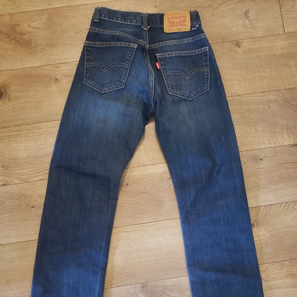 Boys Levi 505 Jeans - Picture 2 of 5